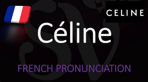 how do you pronounce celine brand|how do you say celine.